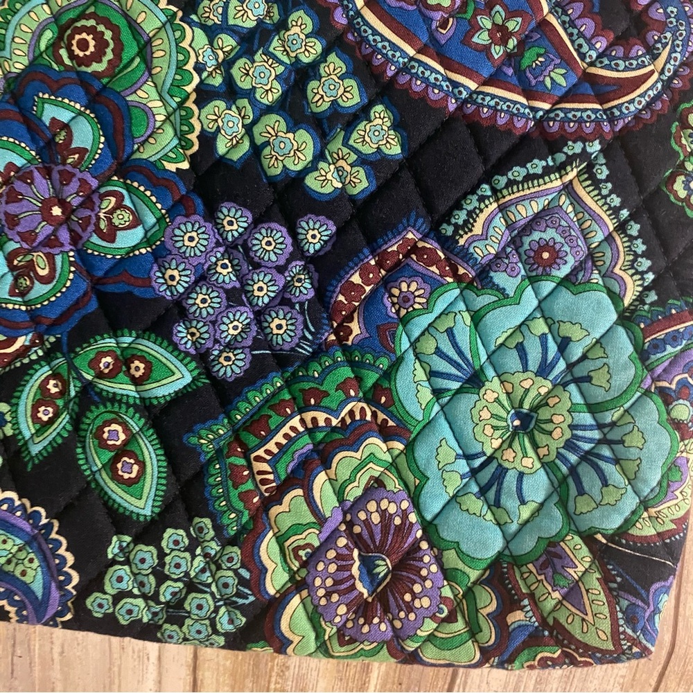 Vera Bradley 2009 Holiday Blue Rhapsody Tote - Picture 7 of 7